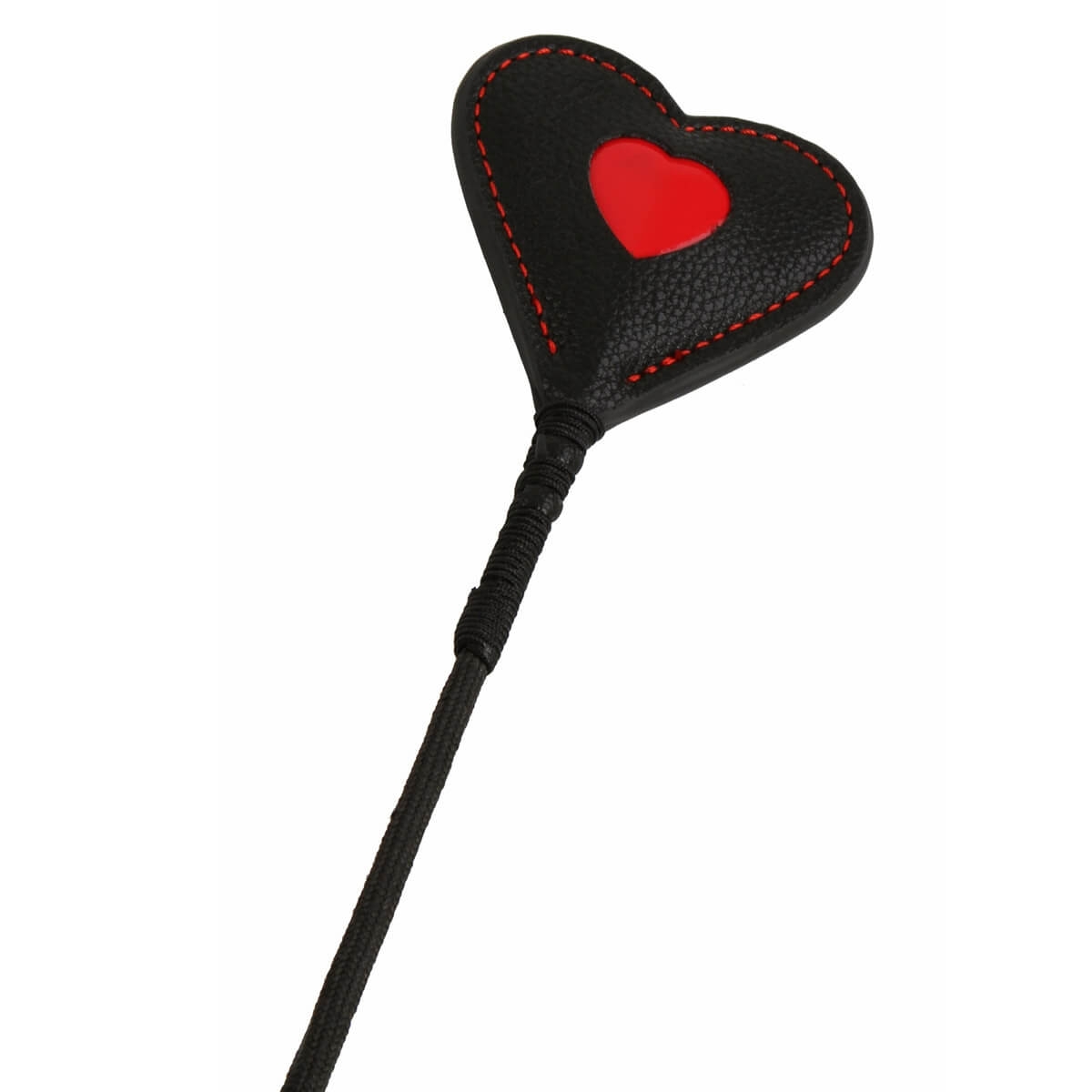 Cravache BDSM silicone en forme de coeur